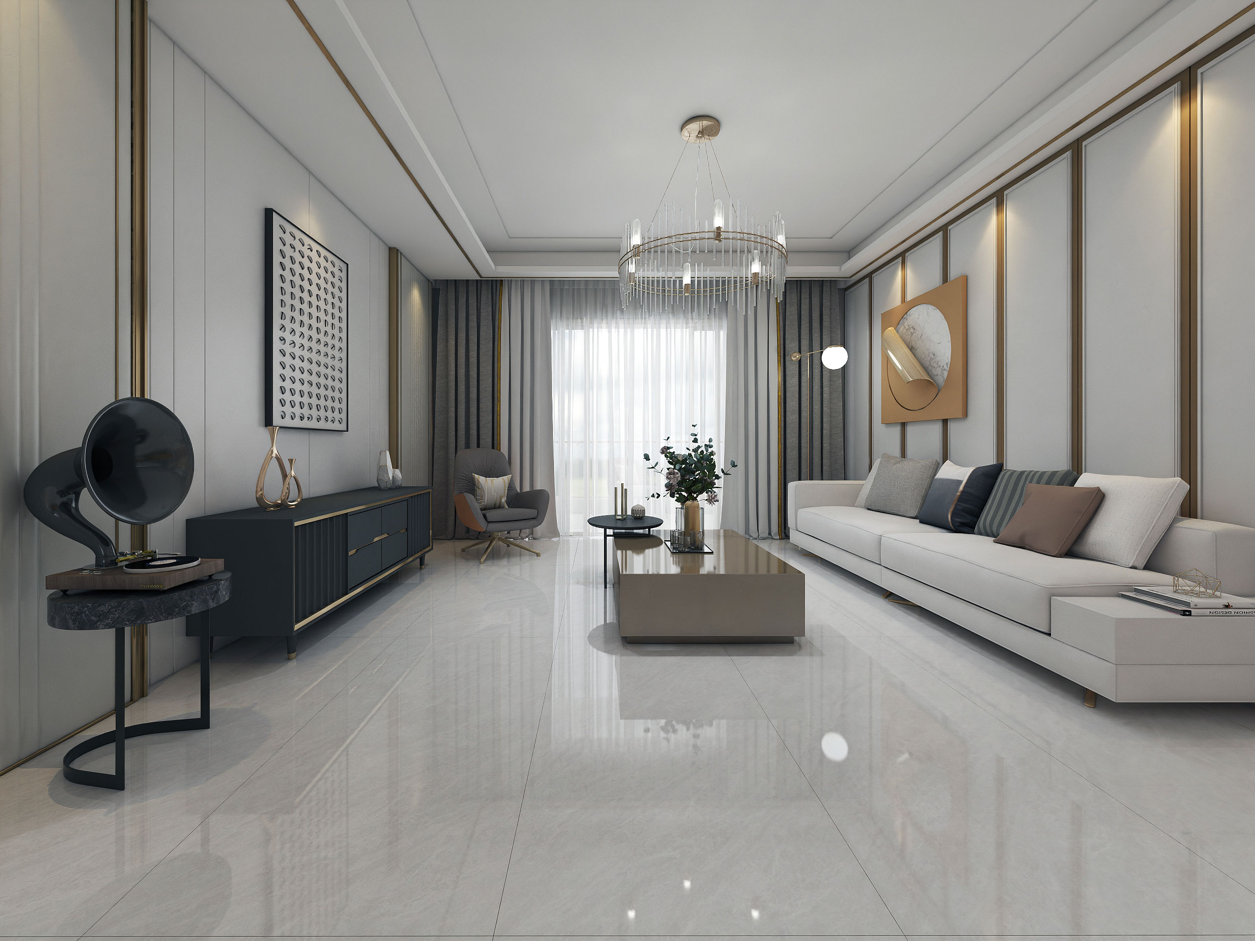 qqc715b593l-拉斐尔灰 - 旗成陶瓷